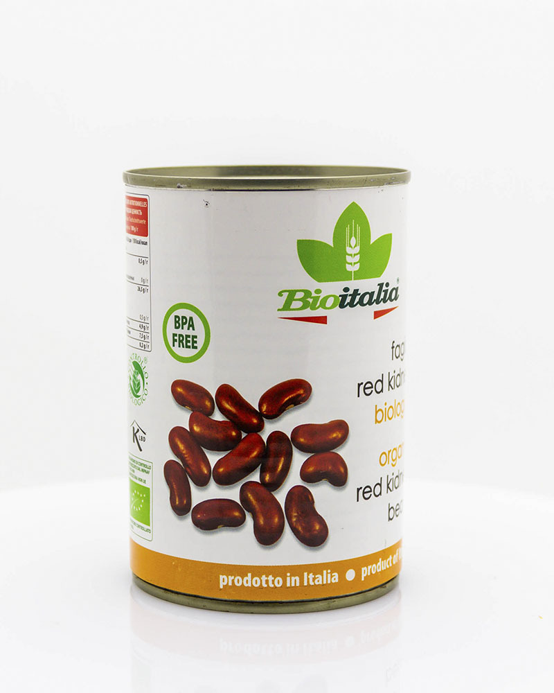 Фасоль красная Bioitalia консервированная 400 г