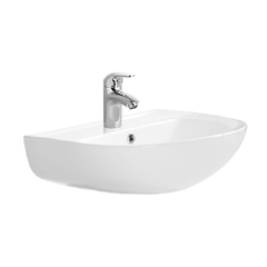 Aquatek AQ5420-00 Раковина подвесная для установки на пьедестал 550*440, белая фото