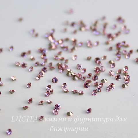 1028 Стразы Сваровски Light Rose PP 6 (1,3-1,35 мм), 20 штук ()