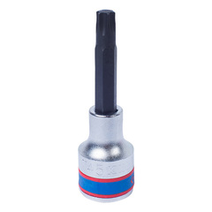 KING TONY (403345) Насадка (бита) торцевая 1/2", L = 80 мм, TORX, T45