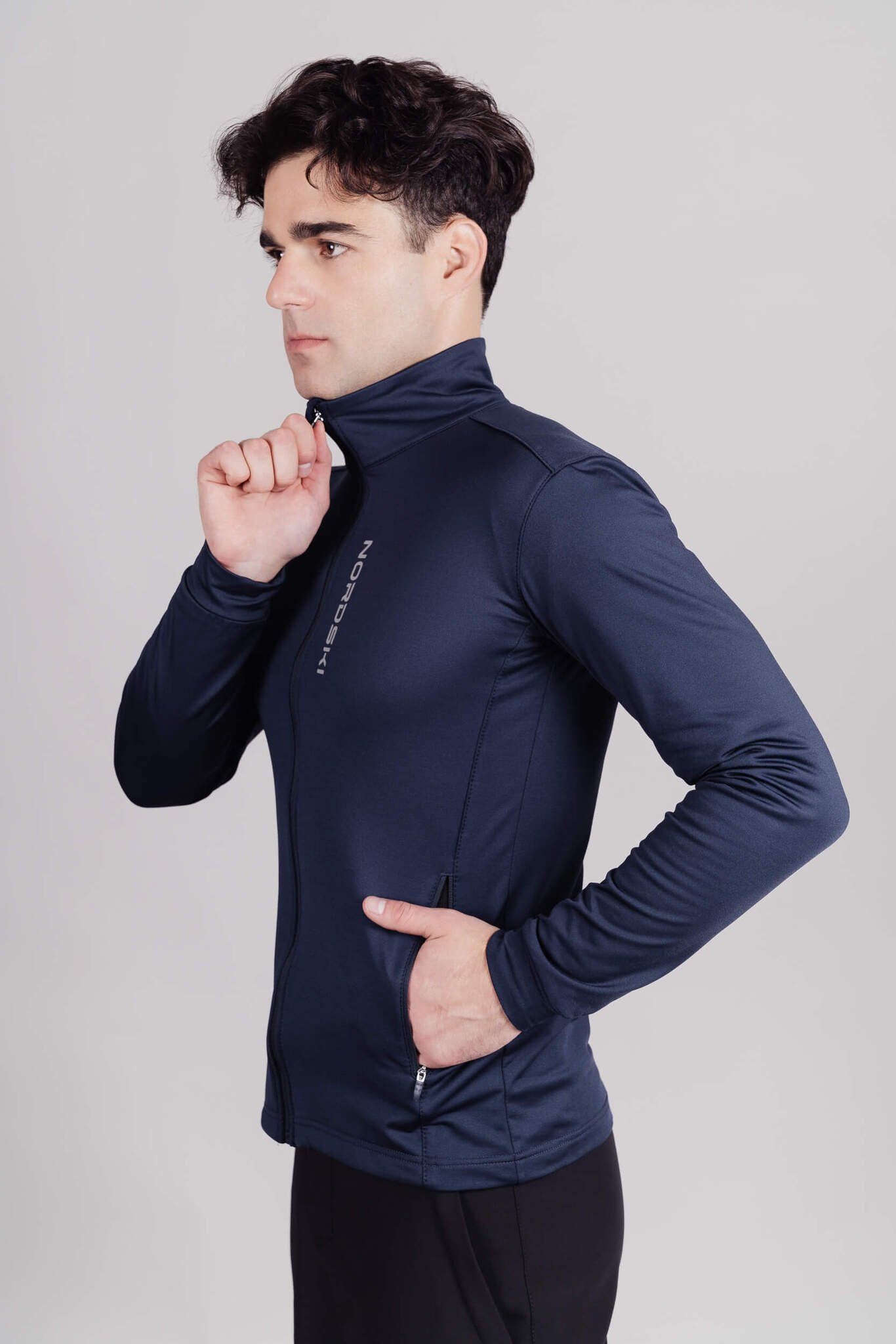 Мужская толстовка Nordski Layer blueberry - 3