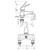 Hansgrohe Focus 31523000 Смеситель на борт ванны на 2 отверстия