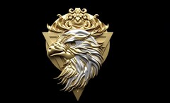 Силиконовый молд Орел№ 1797 мини