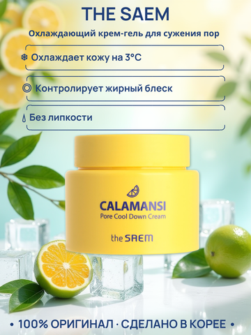 Охлаждающий крем-гель для сужения пор THE SAEM