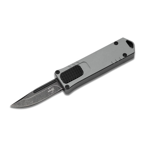 Автоматический нож Boker Plus USB OTF 2.0 Burnt Grey, сталь D2, 06EX268
