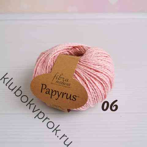 FIBRA NATURA PAPYRUS 229-06, Розовый