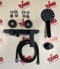 Timo Anni 2714/03Y Смеситель для ванны с душем, цвет: чёрный