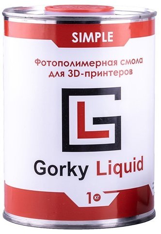 Фотополимер Gorky Liquid Simple синий 1 кг