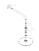 GROHE Rainshower Cosmopolitan 26062000 Душ верхний с кронштейном