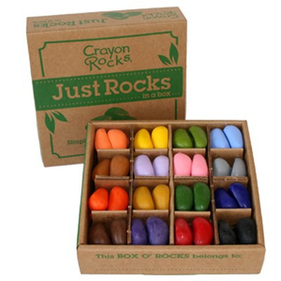 Мелки-камушки восковые, 64 штуки (Crayon Rocks)
