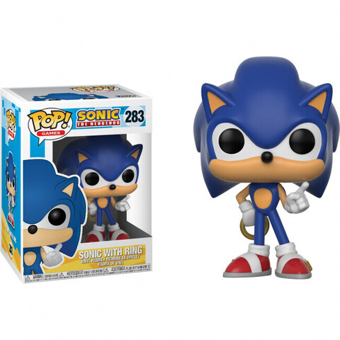 Funko POP! Sonic the Hedgehog: Sonic with Ring (283)
