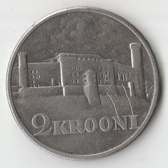 1930 год Эстония 2 кроны, Ag-500, 12,0 гр.
