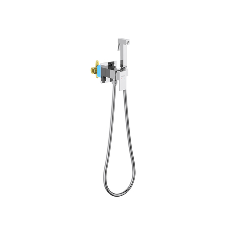 Aquatek Либра AQ1022CR Комплект для гигиенического душа встроенный, цвет: хром