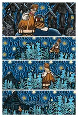 Василиса и Баба Яга. Вещий сон