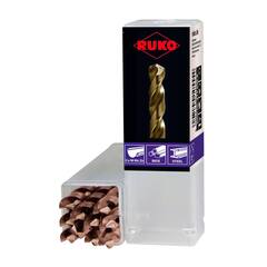 Сверло по металлу ц/х 3,3x65/36мм DIN338 h8 5xD HSSE-Co5 VA 130° Ruko 215033