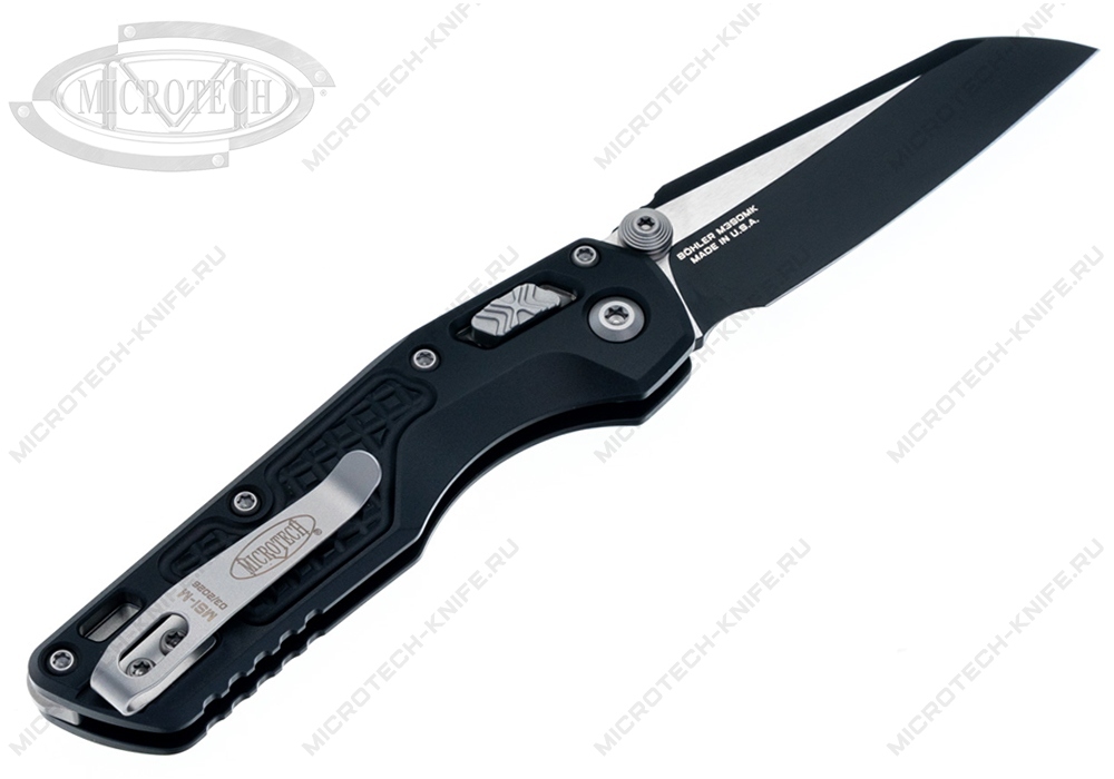 Нож Microtech MSI 210M-1FR Frag Black Blade Mini