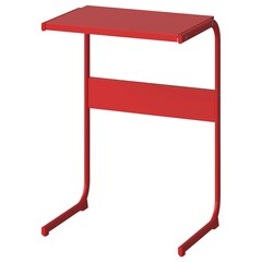 Приставной столик IKEA BRUKSVARA (БРУКСВАРА), Красный, 42х30 см
