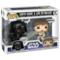 Funko POP! Bobble Star Wars Darth Vader(Im Your Father) & Luke Skywalker(Noooooo!) 2PK