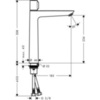 Hansgrohe Talis Select E 71753000 Смеситель для раковины-чаши
