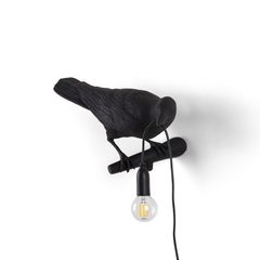 Настенный светильник Bird Lamp Black Looking Right