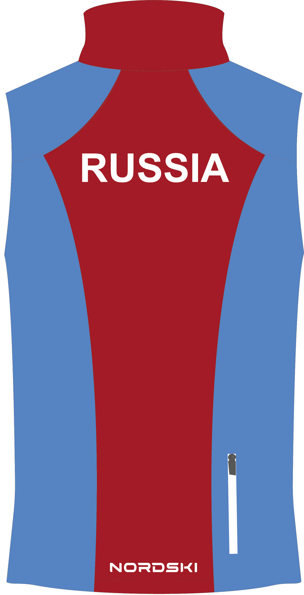 Nordski National мужской лыжный жилет blue - 4