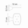 WasserKRAFT Wern K-2569 Мыльница, цвет: хром