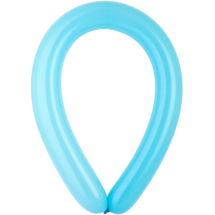 Шар И ШДМ 350/ 8*125 см, Пастель Голубой (Light Blue 09), 10 шт.