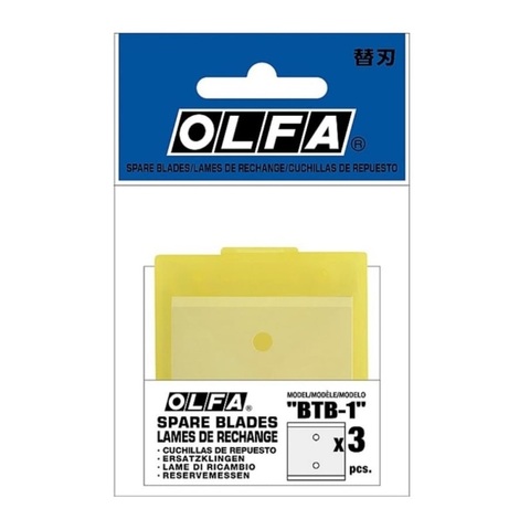OLFA лезвия для скребка BTC-1/DX, Hobby Craft Models (OL-BTB-1)