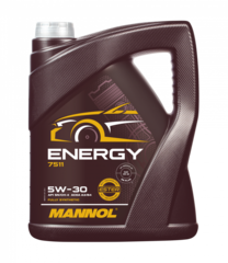 Моторное масло Mannol Energy 5W-30, синтетическое, 4 л + 1 л в подарок