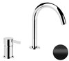 Remer Metrica MC57NO Смеситель для раковины, цвет: черный матовый