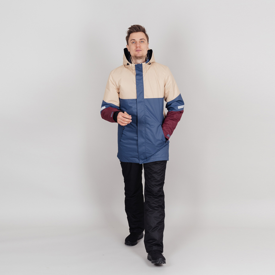 Утепленная куртка мужская Nordski Casual denim-beige - 10