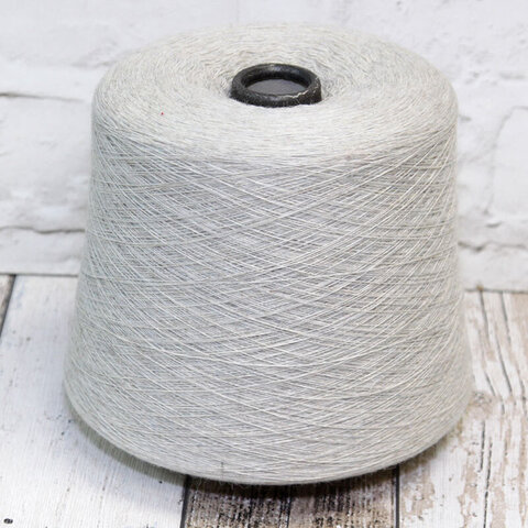 Меринос с ангорой (20%) NEW MILL / ANGORA 20 1600 теплый серый меланж