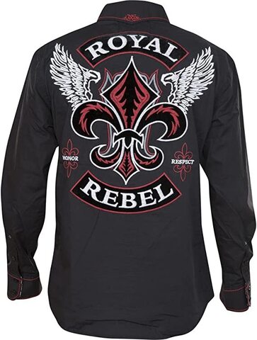 Rebel Spirit | Рубашка мужская LSW151750 спина