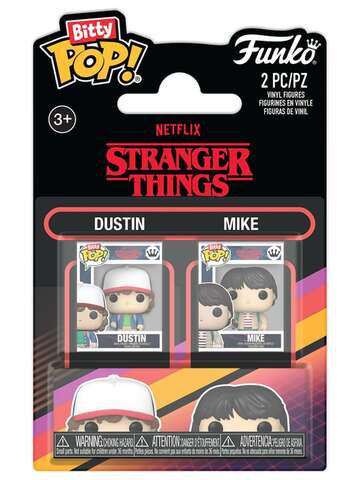 Funko Bitty POP! Stranger Things: Dustin+Mike