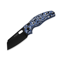 Фото Складной нож Kizer C01C 2.9 BS, сталь Nitro-V, рукоять Vortex Micarta, синий/черный