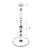 GROHE Rainshower Cosmopolitan 26063000 Душ верхний с кронштейном