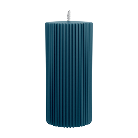 Декоративная свеча 7х15см SCANDYLAB Empire Dark blue SL-EM06