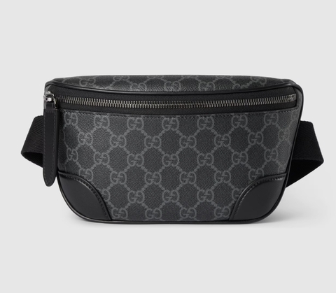Поясная сумка GUCCI Belt Small GG Emblem, чёрный