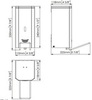 Mediclinics DJFP035B Диспенсер для мыла-пены