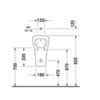 Duravit DuraStyle 2807300007 Писсуар 34x30
