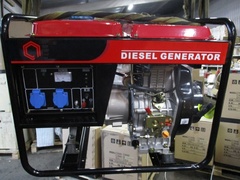 Дизельный генератор 5 кВт АМПЕРОС LDG 6000CLE