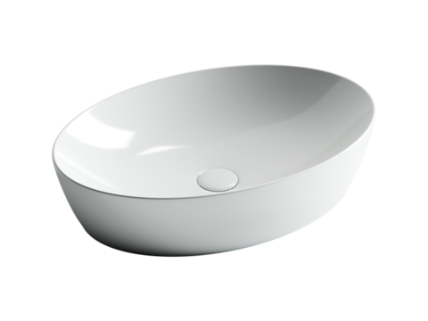 Ceramica Nova Element CN5018 Умывальник чаша накладная овальная, 62.5x42, цвет: белый