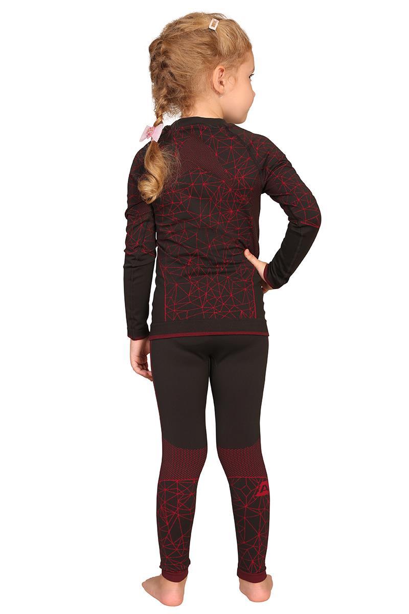 Alpine Pro Krioso комплект термобелья детский print - 2