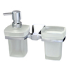 WasserKRAFT Wern K-2589 Держатель стакана и дозатора, цвет: хром