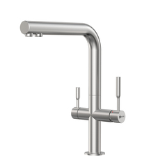 Lemark LM5063S Смеситель Lemark Expert LM5063S для кухни с подключением к фильтру питьевой воды, сталь фото
