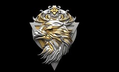 Силиконовый молд Орел№ 1797 мини
