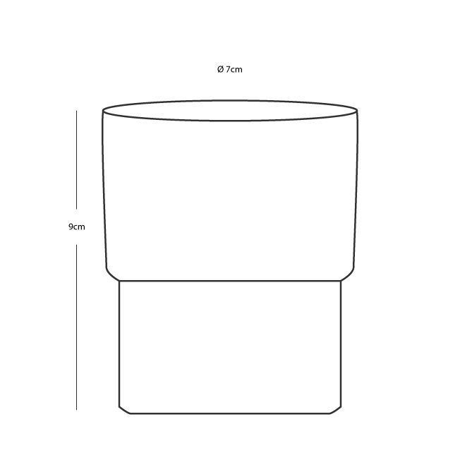 STACKABLE GLASSES, NORTHWIND (SET OF 12)