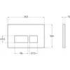 BelBagno BB5177CH-TOR/SC/BB026/BB044NERO Комплект 3 в 1 Унитаз подвесной с сиденьем UNO-TOR BB5177CH-TOR/SC + Система инсталляции 2 в 1