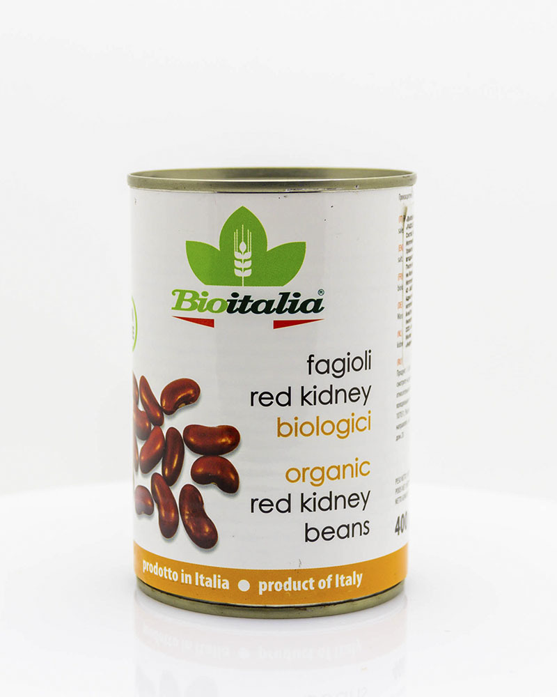Фасоль красная Bioitalia консервированная 400 г