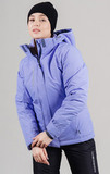 Премиальный теплый зимний костюм Nordski Mount 2.0 Lavender-Black женский с высокой спинкой